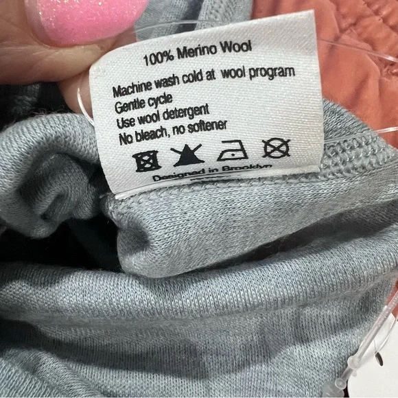 ELLA’S WOOL Baby Base Layer Set – 100% Pure Merino Wool, Grey (12-18 Months) - Picture 4 of 7